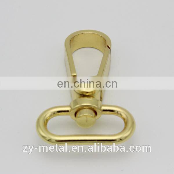 Hardware golden lock metal bag buckle,metal buckles for backpacks