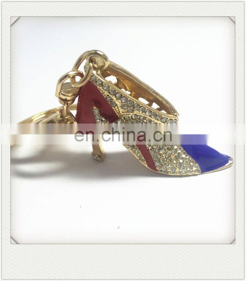 Cheap wholesale mini shoes key chain in bulk