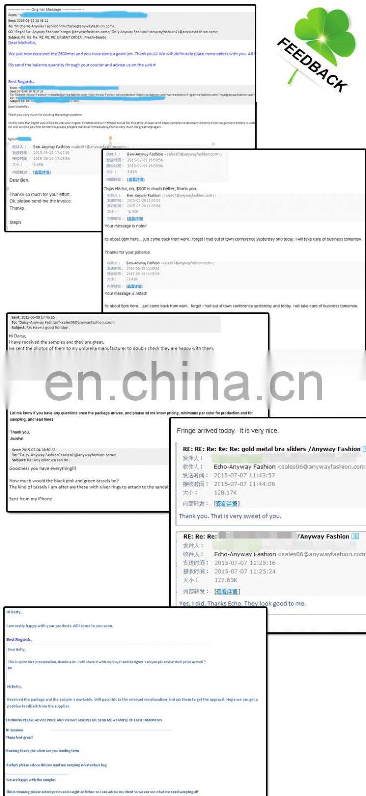 French lace trimming white chemical stretch trimming lace