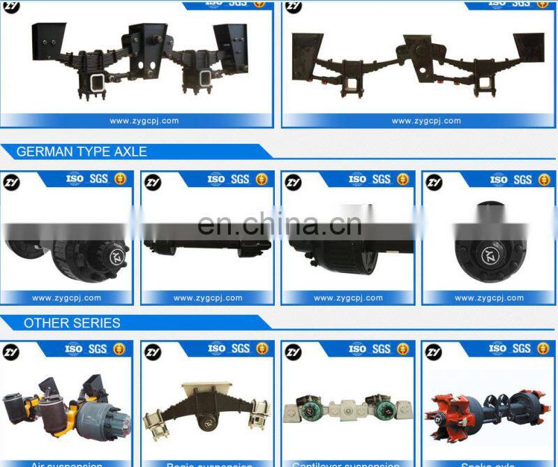 Semi trailer parts 20T American type welding axle tubes