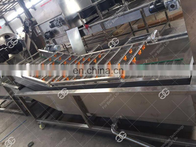 Factory Price Root Fresh Fruit Cherry Tomato Carrot Dates Cleaning Drying Washer Green Leafy Vegetable Washing Machine For Sale