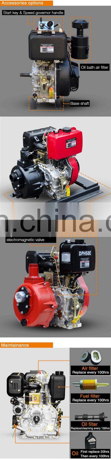 High efficiency 10hp brand diesel engine