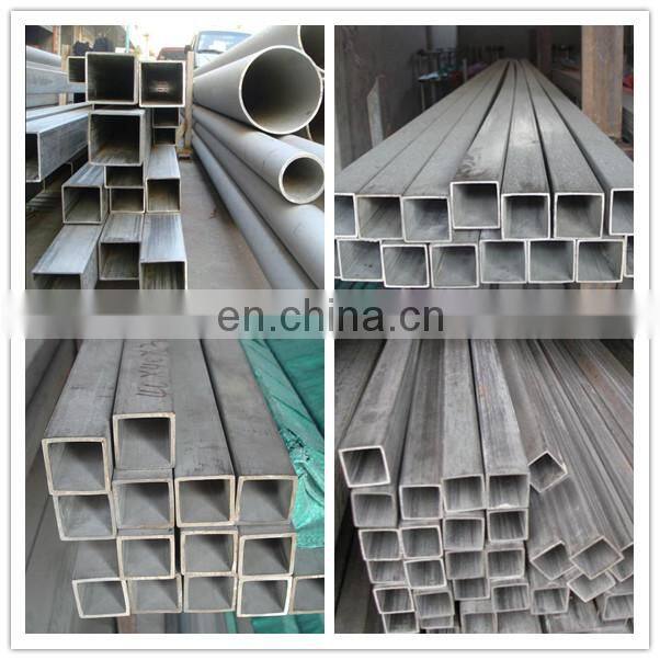 201 304 304L 316L Stainless Steel Square Pipe Tube