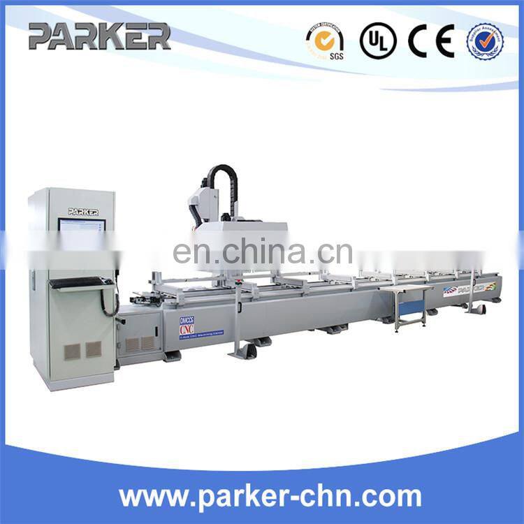 PARKER 5 Axis Aluminum CNC Drilling Milling Tapping And Cutting Machine