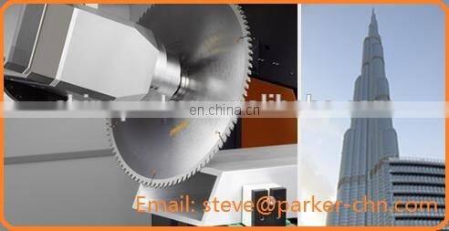 Window door machine CNC Control Double Mitre Saw
