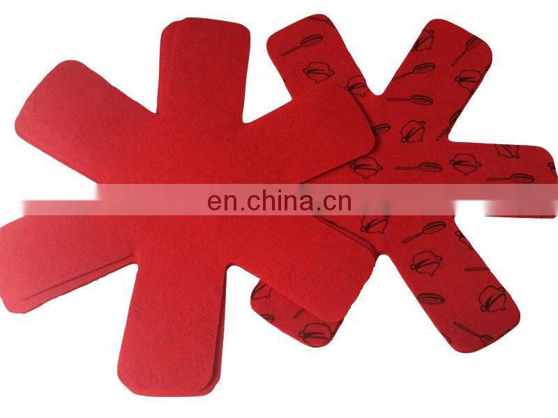 Eco-friendly felt pan protector made in China
