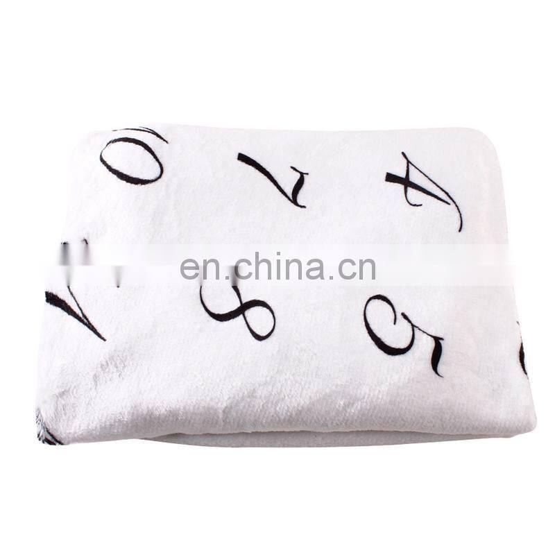 Brand New Baby Monthly Milestone Blanket with felt headband wreath Pom Pom Ball Thick Flannel fleece Round Rug balnket