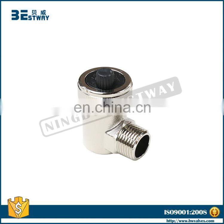 Passed SGS test advanced production technology angled radiator valves