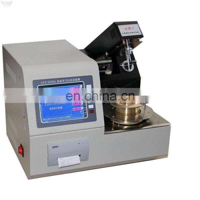 Lab petroleum equipment flash point tester