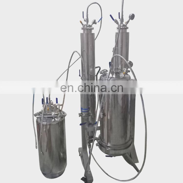 stainless steel coil heat exchanger tube condenser coil with JIC/NPT connector or ball valves