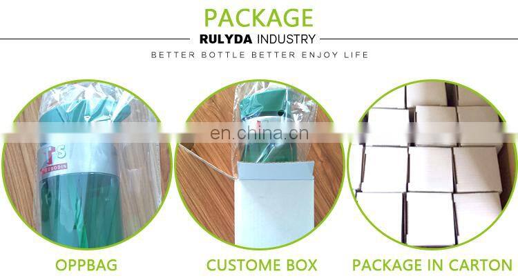 Best Selling Bpa Free Custom Private Label Plastic Water Bottle With Straw