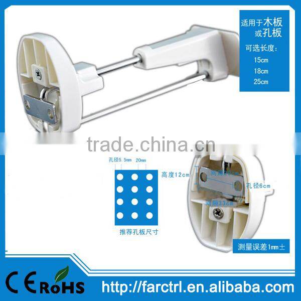 Pegboard Supermarket Security Lock Slatwall Hooks