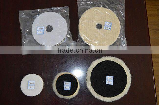 7'' genuine Wool polishing pad