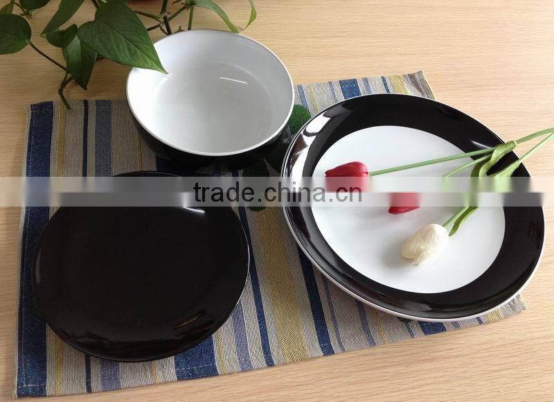 12PCS solid color glazed stoneware dinner set,Raylon solid color stoneware dinnerware