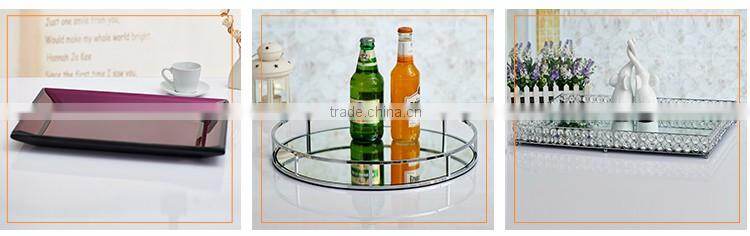 Direct Factory Price Newest Design Mirror Stainless Steel Serving Tray/metal tray