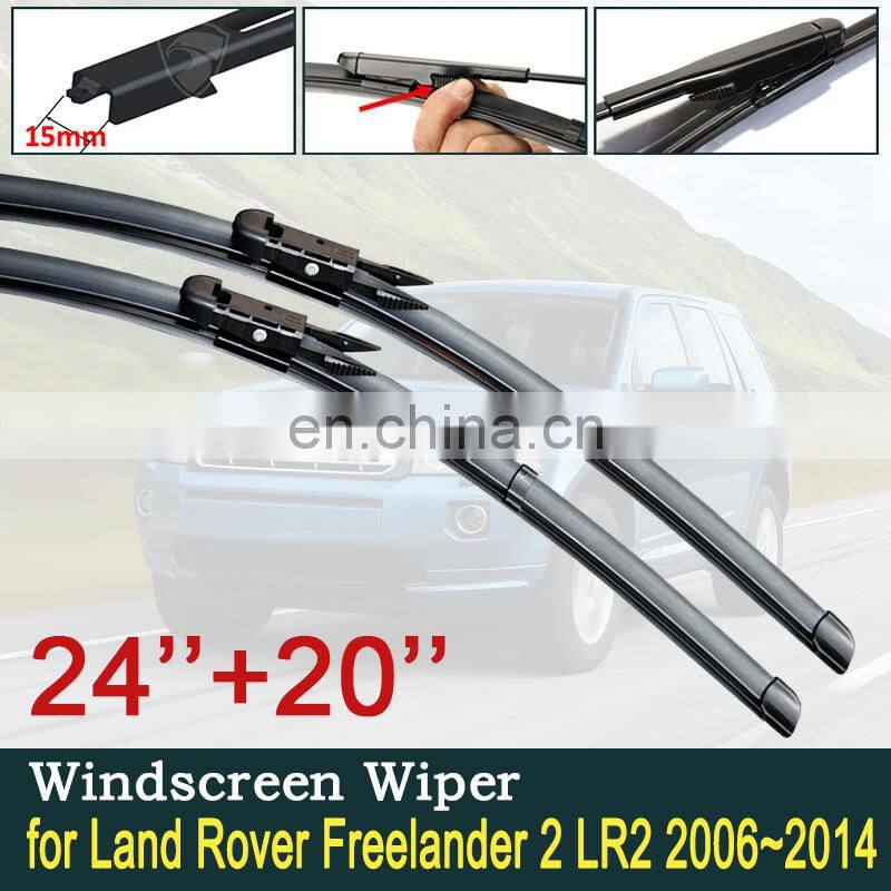 for Land Rover Freelander 2 LR2 2006~2014 2007 2008 2009 2010 2011 2012 2013 Car Wiper Blade Windshield Wipers Car Accessories