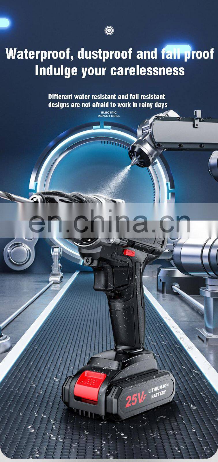 158vf-1 two speed brushless electric power hammer Brushless cordless drill