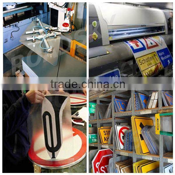 Custom Traffic Signs With Alumiun Plate And High Visibility
