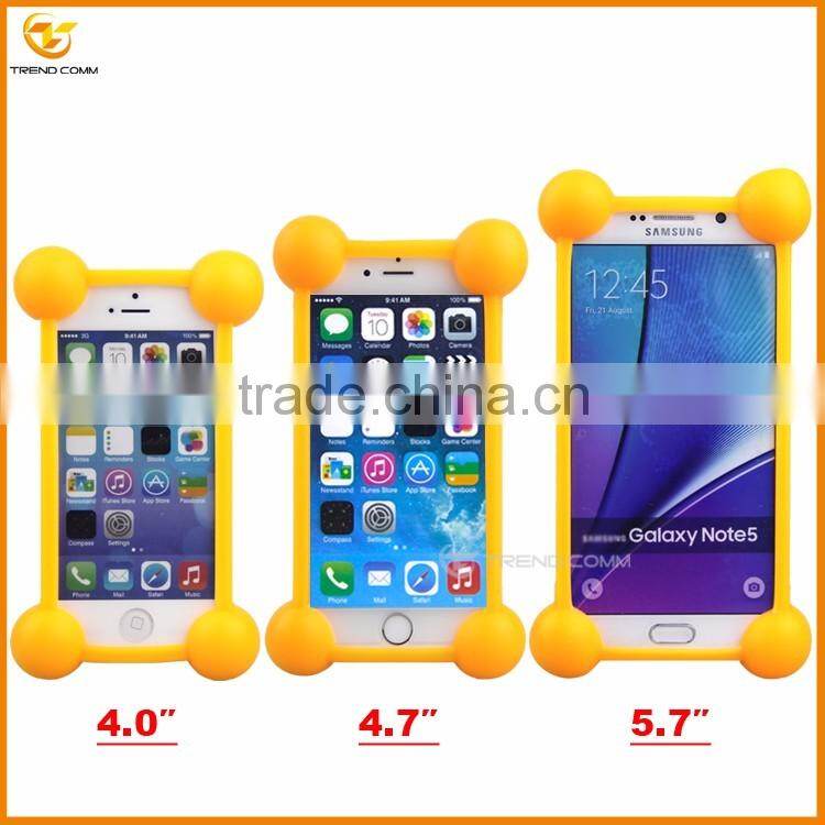 shockproof LED universal silicon bumper case for iphone 6 6s