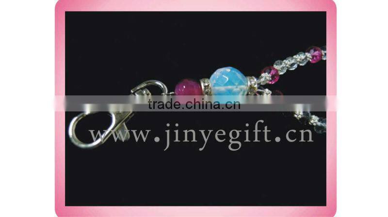 Keychain Lanyard In Fahion Diamond Bead Lanyard Keychain