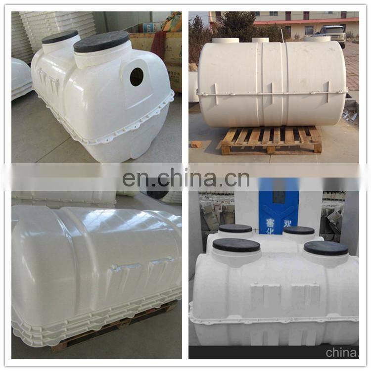 Customized Capacity Fibreglass Reinforced Plastic Material SMC Molded Household HDPE Septic Tank