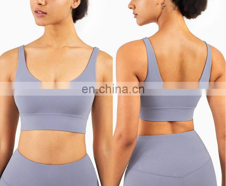 slim Newly designed High Quality Women Active Yoga Fitness Wear with Sport Bra And High Waist Breathable Legging