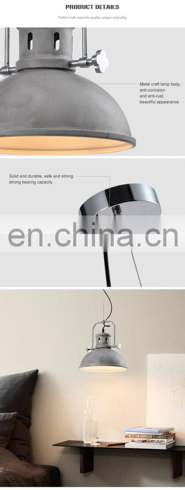 HUAYI Factory Wholesale Vintage Decoration Iron Solid Wood Indoor 5W 10W Living Room Kitchen Hanging LED Pendant Light