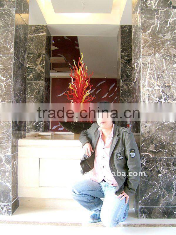Art Glass Floor Lamp