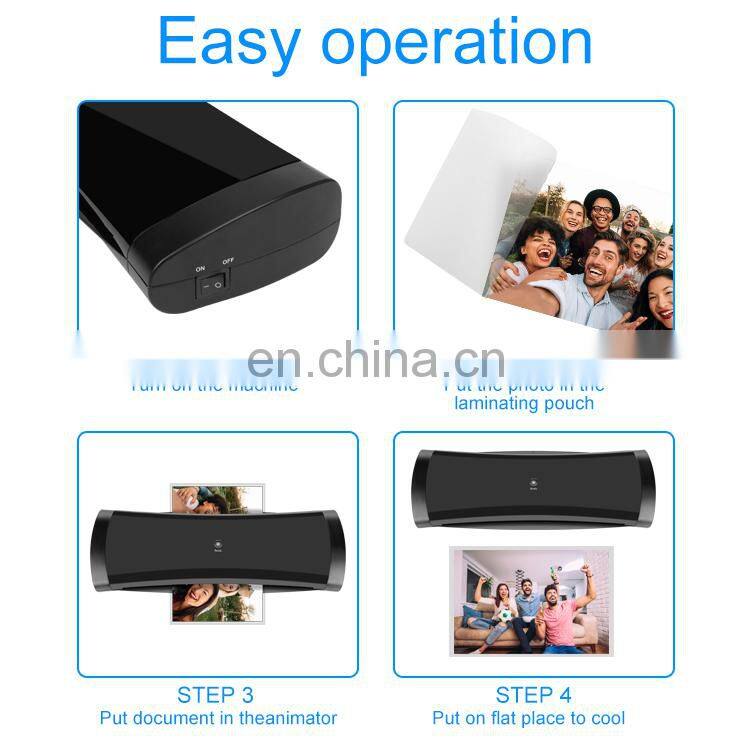 Value Automatic Small electric hot roll laminator 230MM plastic laminatormachine lamination machine a4 size plastificadora price