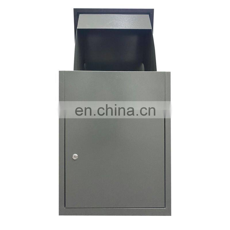 Anti-theft Design-Secure Parcel Box for Packages Wall Mounted Lockable Anti-Theft for Porch