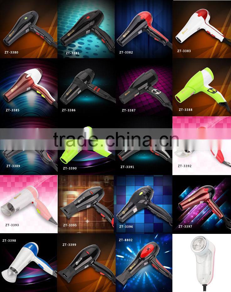 Gold Color Ionic Hair Dryer Stong Wind Profession Household Hair Dryer