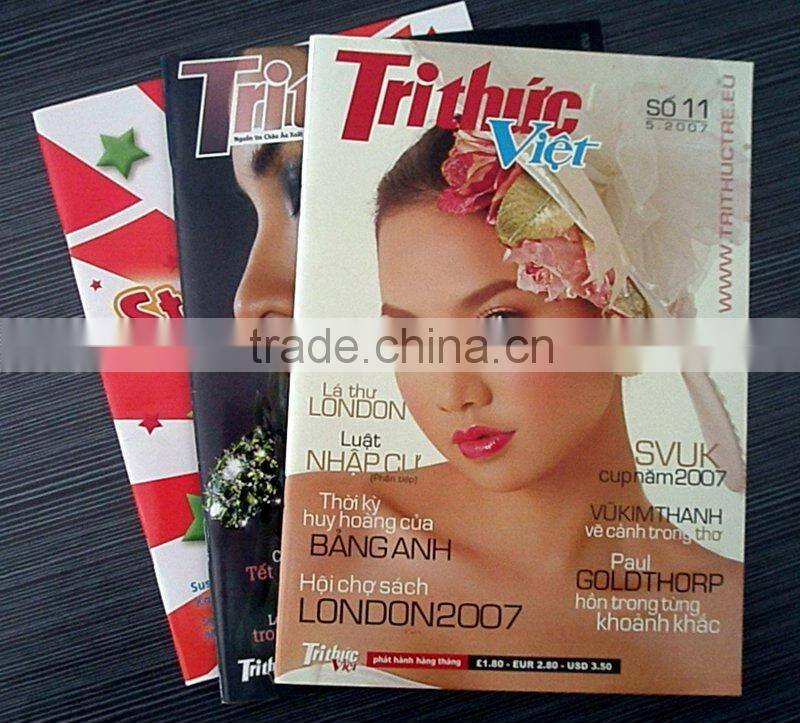 2011 Newly Fashion Magazine Printing Service