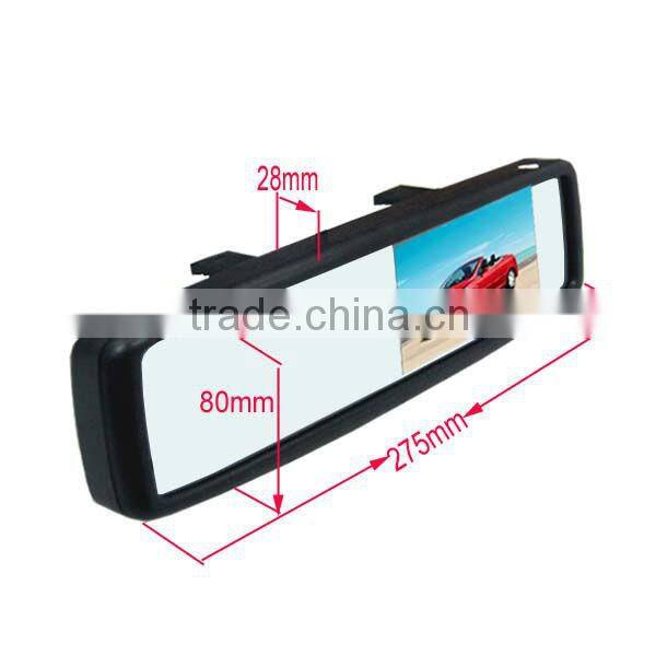 4.3 inch rear view mirror monitor