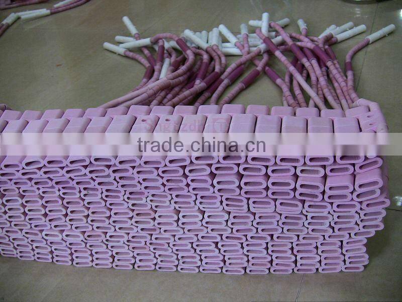 Flexible ceramic pad heater