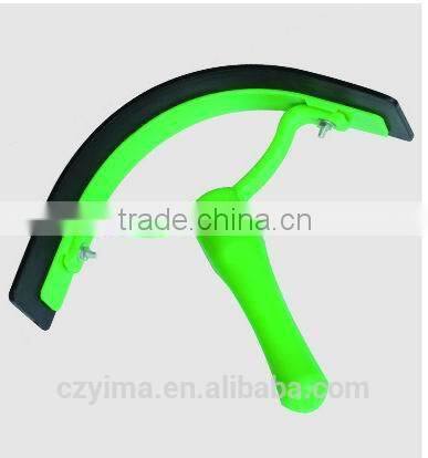 12 pcs large horse dandy brush in display box /assorted color