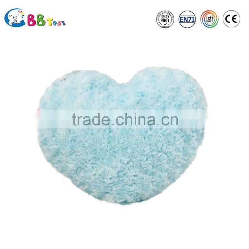 ICTI hot import toys lovely Heart-shaped pillow plush baby toys