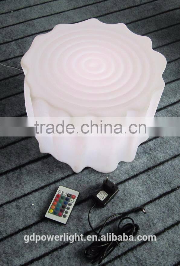 New PE plastic Stool with LED light & remote control YXF-3320