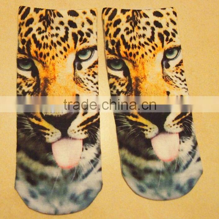 Wholesale Floral Photo Real Ankle Socks