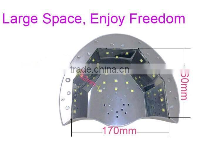 2016 new 42W portable gel UV LED nail lamp