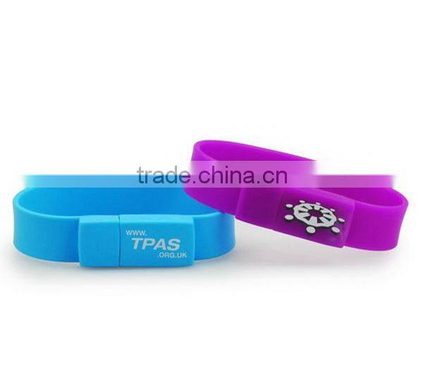 OEM silicone bracelet 8gb usb