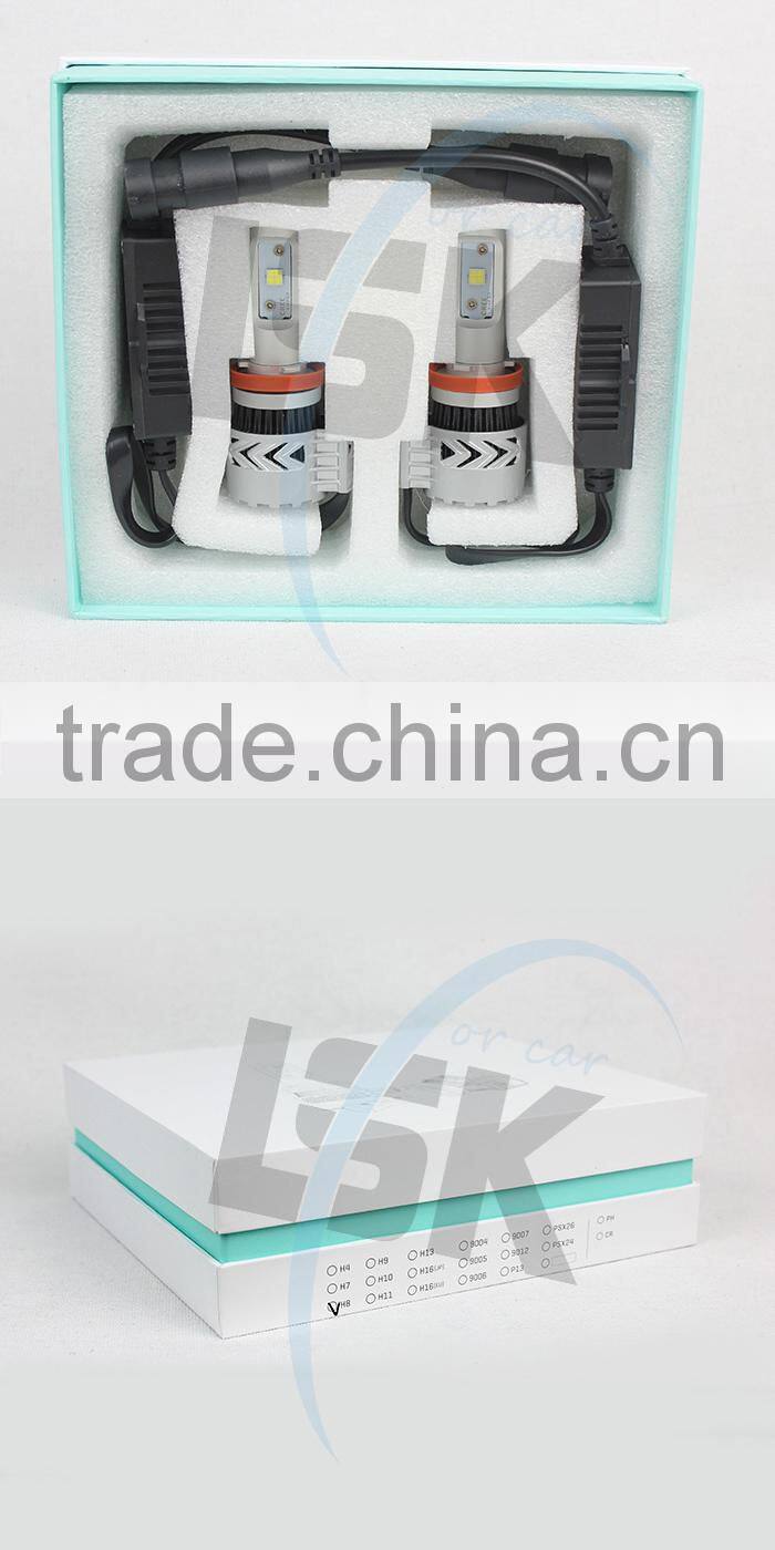 Best quality G8 auto led headlight Hi beam Lo beam H4 brightest led headlamp