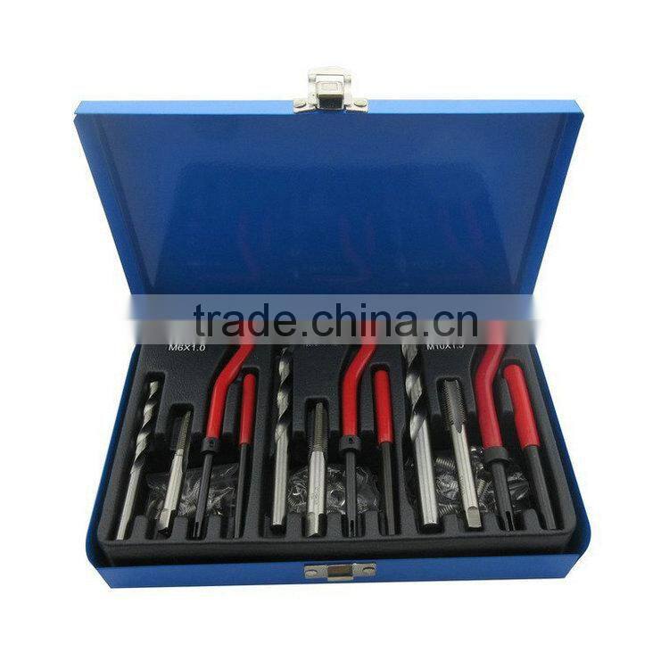 88 PCS Thread Repair Too Kit M6 M8 M10 Twist Drill Bits