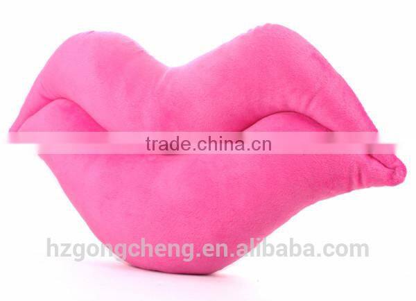 wholesale lip shaped pillow, lip shape cushion, party decoration with red lip