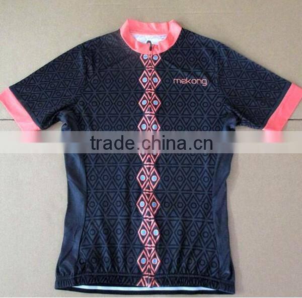 Coolmax dry fit china custom cycling jersey manufacturer