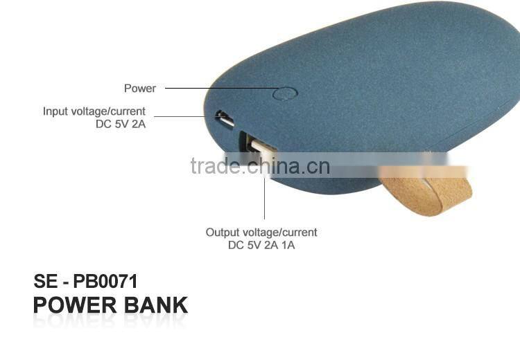 High Quality Creative 3600Mah Cobblestone Power Bank Universal Portable Backup Battery Charger