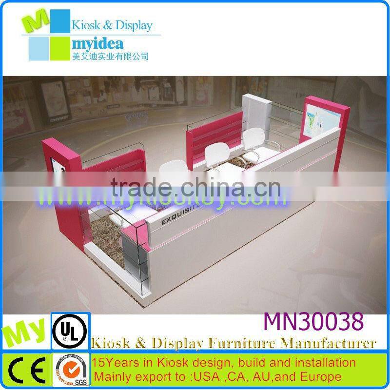 Special Style nail manicure table, nail salon equipment and furniture, led nails table with led lights