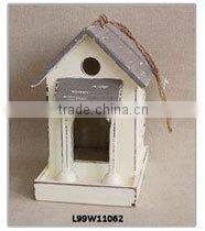 Antique Shabby Chic Color Wooden Bird Cage