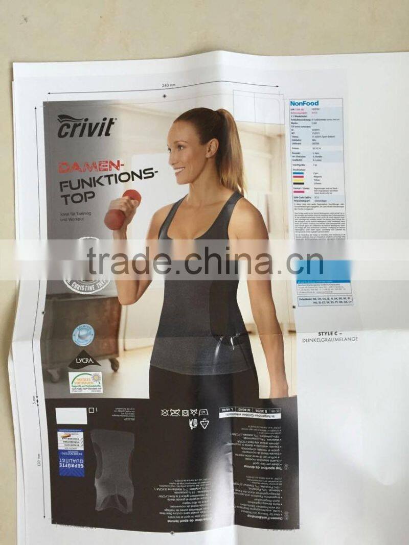 Yoga Fitness Sportswear seamless Vest Top