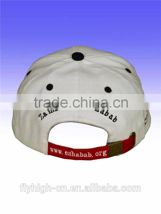 Custom Logo Red Color Cotton Fashion Cute Caps