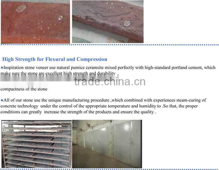 2015 Modern design external decorative artificial stone